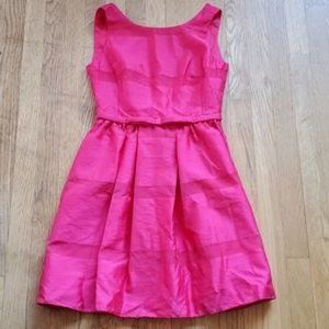 Just Taylor Hot Pink Fit and Flare Party Dress 2P